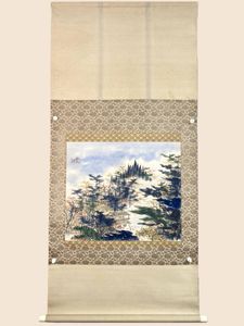 美術品・アンティーク・コレクション 【模写】日本画 矢野鉄山 鐵山 馬