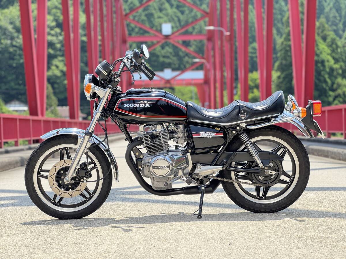 CB250T CB400T K-STYLE特注シート 純正鉄シートベース ホーク ホーク2