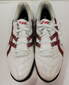 アシックス［ASICS］ハンドボールシューズ (アウトコート用)ホワイトXレッド 27.0cm THH5
