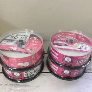 100枚　MAXELL 　BD-RE　マクセル　25GB　地デジ180分 BSデジタル130分　ブルーレイデス