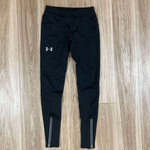 送料230★美品 アンダーアーマー SM メンズ coldgear 冬用 ロングタイツ・スパッツ UNDER