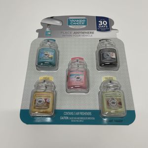 YANKEE CANDLE ヤンキーキャンドルカー　ジャー　アルティメット　マルチパック5個入り
