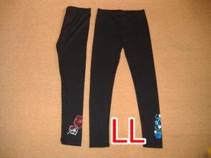 レギンス★２枚組★新デザイン★ラメプリント★ＬＬサイズ