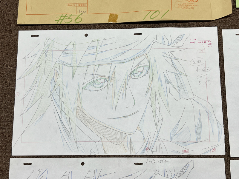 うしおととら 大量まとめ売り 原画 制作指示 セル画 直筆 背景 アニメ制作資料 うしおととら 大量まとめ売り 原画 制作指示 セル画 直筆 背景 アニメ