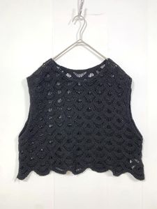 ゆうパケットOK 美品 THE YOn ザヨン TY24229 トーションレースフレンチスリーブトップス