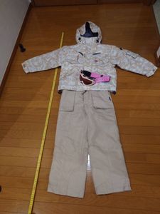 エアウォーク (AIRWALK) ジュニア スノーボード スノーウエア 女の子用 サイズ調整付き 1