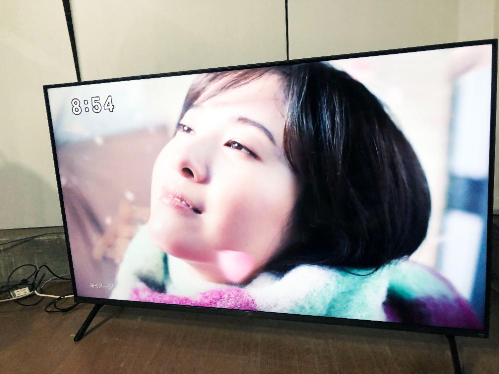 地域限定送料無料☆2025年製☆極上超美品 中古☆JVC 55V型 まるで4K