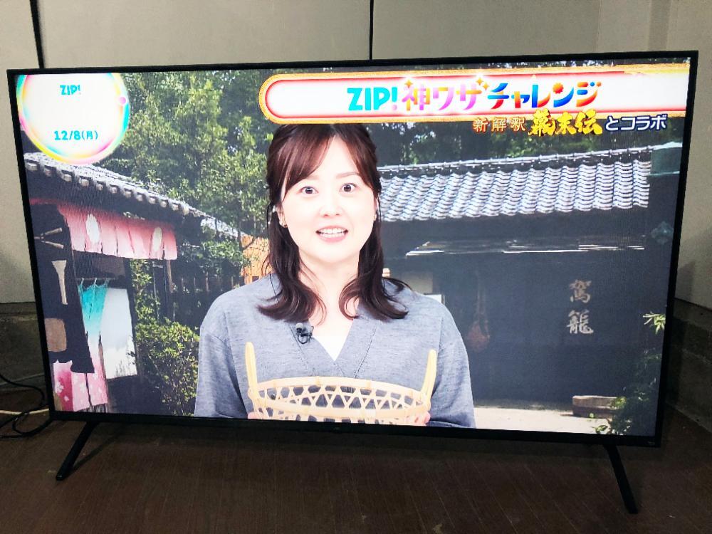 【作動確認済•極美品】2025製JVC液晶テレビ JL-55YX10 55型 地域限定送料無料☆2025年製☆極上超美品 中古☆JVC 55V型 まるで4K