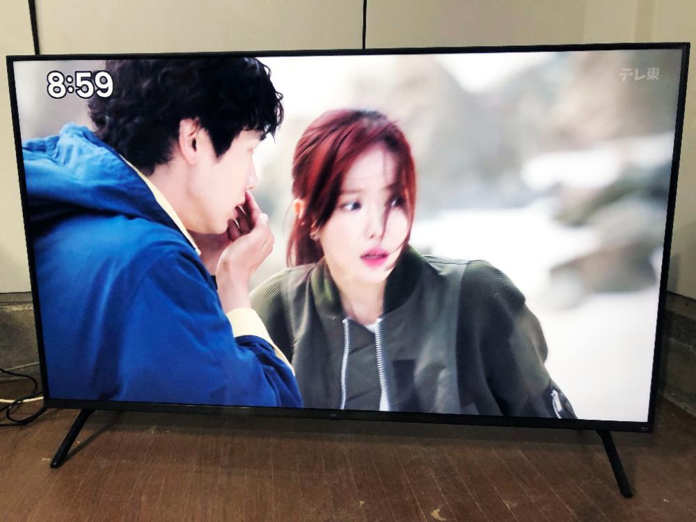 地域限定送料無料☆2025年製☆極上超美品 中古☆JVC 55V型 まるで4K