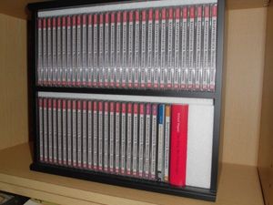 220位 送料込 クナッパーツブッシュ大全集　全54巻 ディスク未開封 解説書 専用ラック