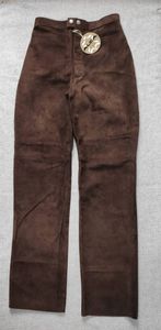 新品　ALCA 牛革パンツ SIZE 11　濃茶