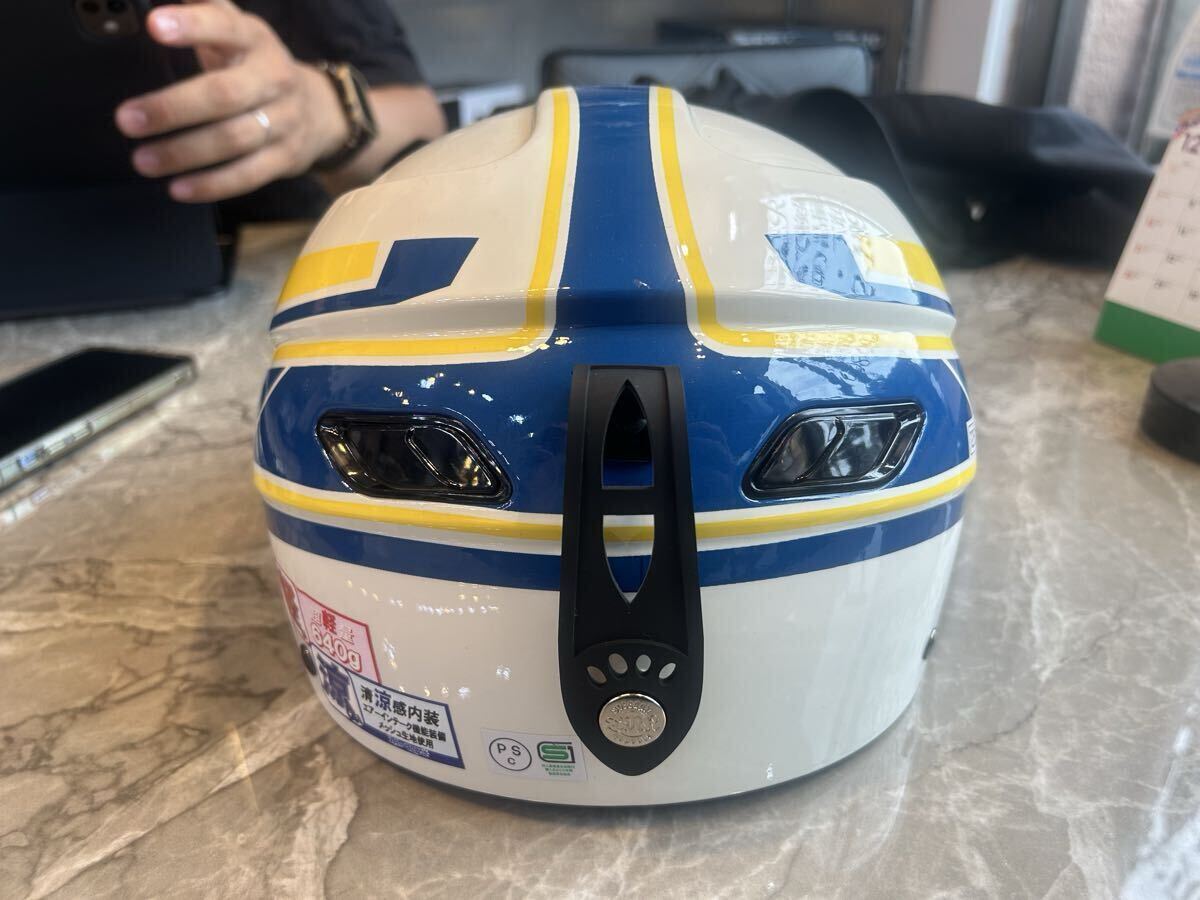 STRーZ（ヤールー）限定カラー ツバタイプ アライMX風 ヘルメット 半