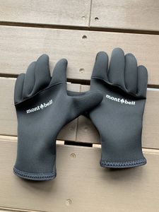 モンベル　mont-bell　クリマプレン フィッシンググローブ　5本指　Lサイズ　ブラック　