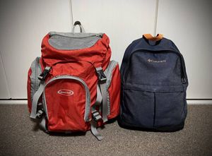 モンベル(トリプルポケットパック)40L？とコロンビアのデイパック/キッズ/レディース/子