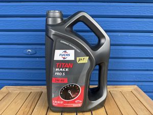 未使用 FUCHS フックス TITAN RACE PRO S 10W-60 5L レースエンジンオイル 100%化学合成