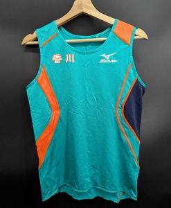 9525C 送料185円♪ Mizuno ミズノ 香川 レディース 陸上 国体 県選抜 ユニフォーム ラン