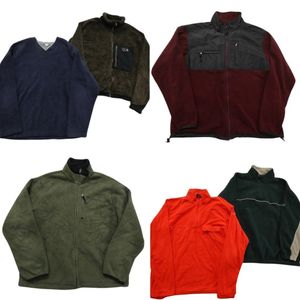 古着卸 ブランドMIX フリース 6枚セット (メンズ 2XL ) リーボック ティンバーランド チ