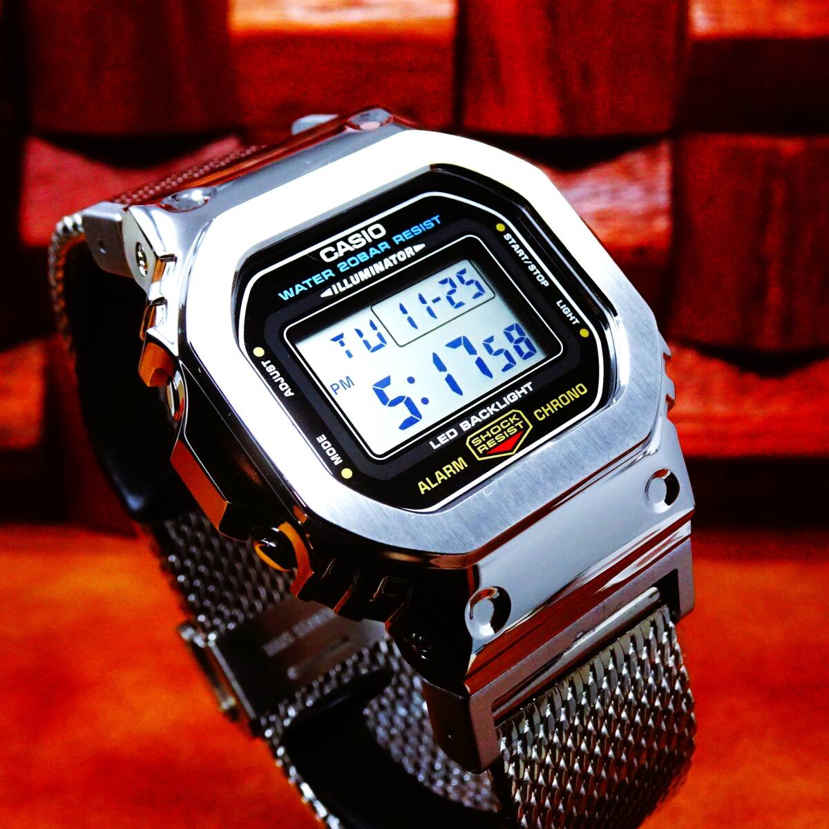〓新品〓Gショックカスタム〓本体付きDW5600UEデジタル腕時計