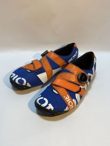 BONT Riot Road + BOA 42 - Midnight Blue/Mega Crimson ビンディングシューズ