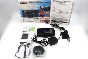 【中古美品】DAYTONA デイトナ MOTO GPS LASER GPSレーザー＆レーダー探知機 バイク RAM