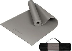 アースブラウン 8mm/PVC プリマソーレ ヨガマット 4mm 6mm 8mm 10mm 折り畳み 軽量 持ち