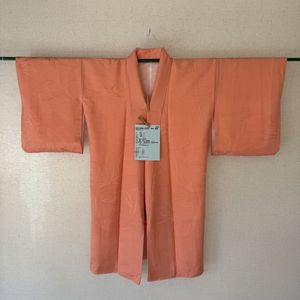 弓道　着物　女性用　中古　絹　袴用　裄66センチ　20260120-01