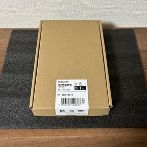 【新品】ELECOM HDMI切替器 自動切替機能 3入力1出力 2K(1080p) HDMIケーブル付属(1m) DH