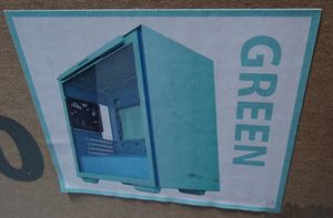 MACUBE 110 GR グリーン PCケース DEEPCOOL 開封のみ、未使用品 マイクロATX 強化ガラス