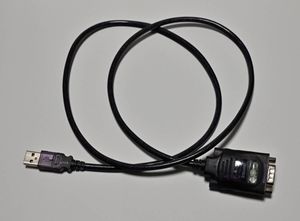 ＜中古＞BUFFALO バッファロー USBシリアル変換ケーブル BSUSRC06シリーズ 1m S/N-017859