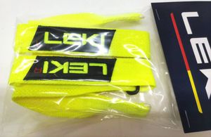LEKI　VELCRO RACE TRIGGER S STRAP イエロー（トリガー3Dでも使えます）　FREEサイズ　