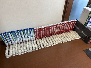 中古　ヨネックス YONEX AEROSENSA600　　11本　REDSON 一種検定球19本　計360個 送料無