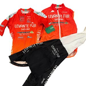 レバンテフジ静岡選手支給品 サイクルジャージ ビブパンツ セットアップ 上下セット ユニ