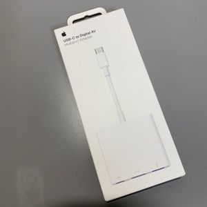 1円～　Apple　USB-C to Digital AV マルチポートアダプター　白　C5045