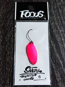 激レア★新品未開封★FOCOS　フォーカス　Sway　スウェイ　1.7ｇ　　Ｎｏ.6　蛍ピン