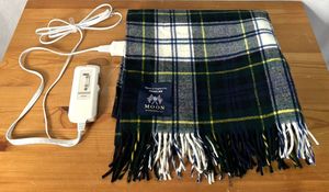 【S624】KOIZUMI/コイズミ/MOON/電気ひざ掛け/KDH-M472/電気/ひざ掛け/ウール100％/動作