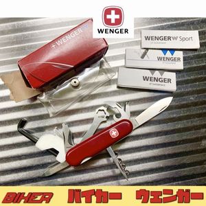 希少！未使用！ウェンガー バイカー 1.36.02 WENGER biker アーミーナイフ マルチツール