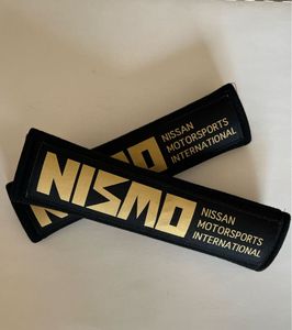 シートベルトカバー シートベルトパッド ニスモ NISMOロゴ ブラック