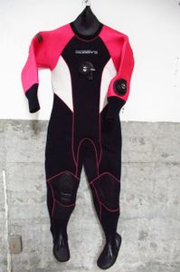 mobby's モビーズ ドライスーツ 着丈約139cm 厚み約4mm 24㎝ レディース ダイビング 管理