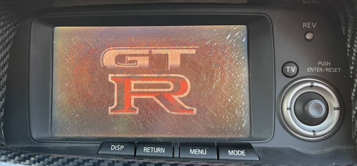 動作確認済 BNR34 GT-R 前期 マルチファンクションディスプレイ MFD
