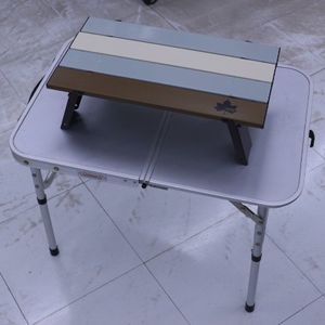 ★送料無料 コールマン ロゴス ミニテーブルセット 【ジャンク】★