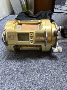 1円 SHIMANO シマノ SLS L.R.S 50W リール デジタナ ティアグラ 動作未確認