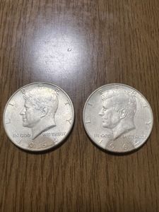 ハーフダラー 1964年の値段と価格推移は？｜114件の売買データから
