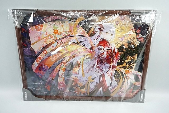 花*桃様 不滅のあなたへ 非売品 複製原画 大今良時 ☆ 絵師100人展 ふーみ 吉祥文様、願いを抱いて 約56cm x 約77.5cm
