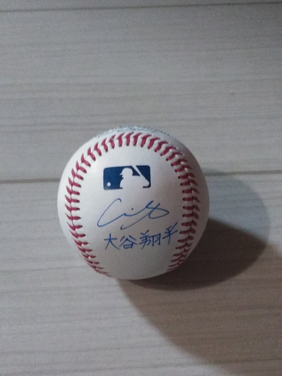 WBC出場！ 大谷翔平 直筆サインボール 漢字サイン フルネーム MLB 公式