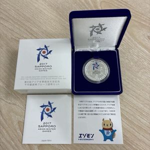 第8回アジア冬季競技大会記念 純銀(セット)の中古価格は13,304円