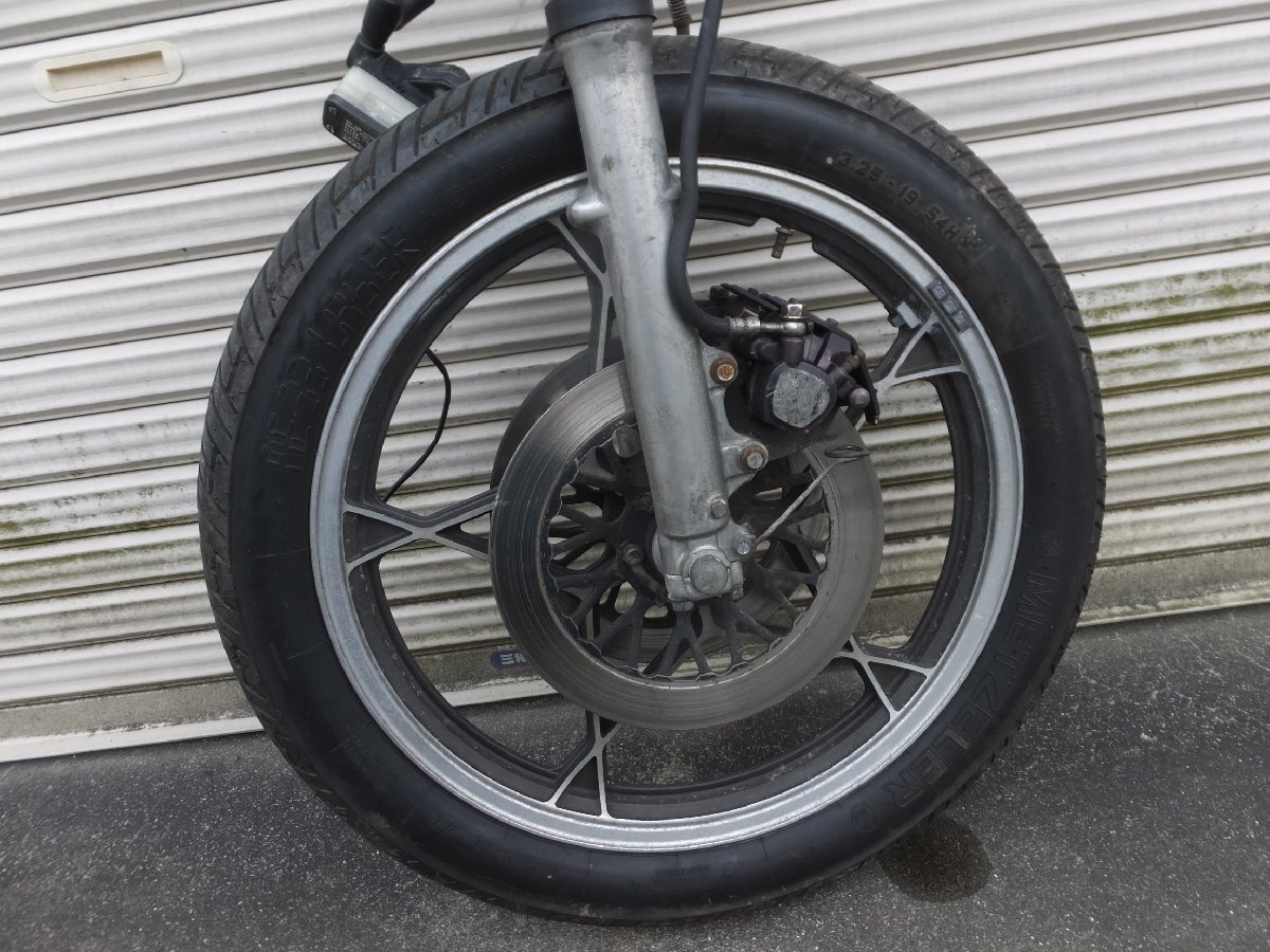 GSX400F 純正 当時物 フロント足回り GS400/GT380のフロントダブル化に