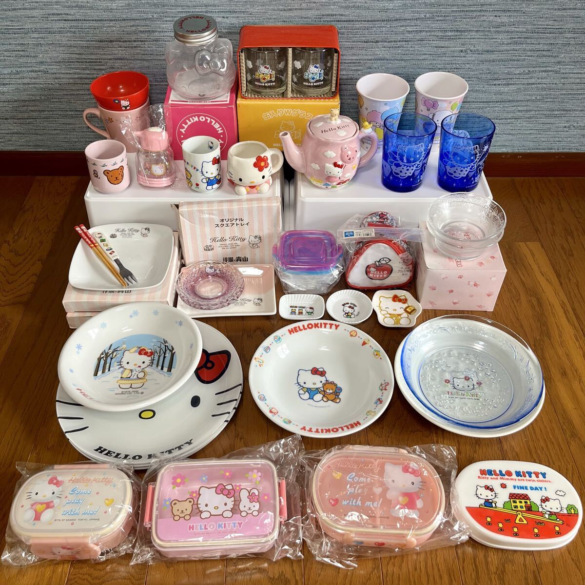 Sanrio ハローキティ サンリオキティちゃん 食器 レア キティ グッズ