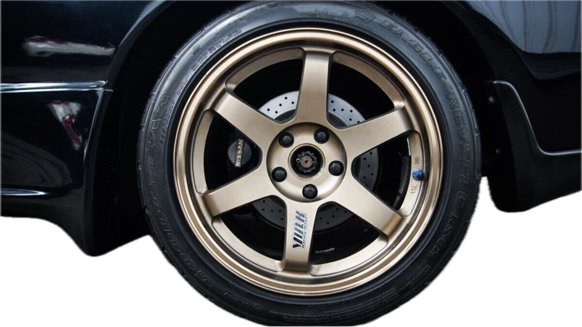 RAYS VOLK RACING TE37 TE37C ブロンズ 17インチ 5穴 ホイール タイヤ