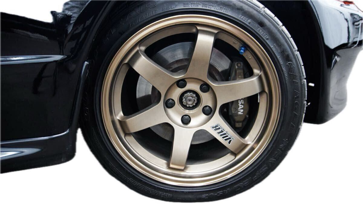 RAYS VOLK RACING TE37 TE37C ブロンズ 17インチ 5穴 ホイール タイヤ