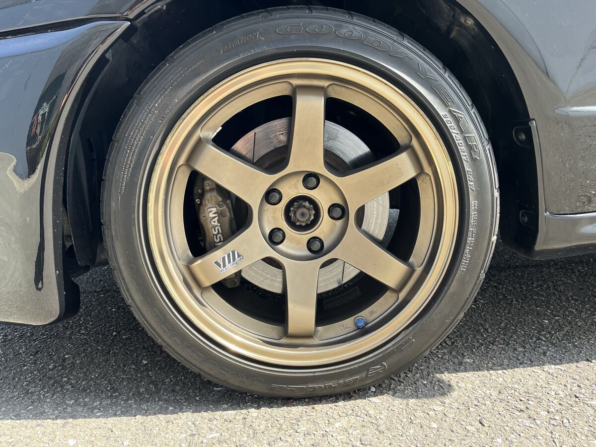 RAYS VOLK RACING TE37 TE37C ブロンズ 17インチ 5穴 ホイール タイヤ